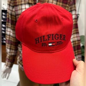 Men women Tommy Hilfiger baseball hat.